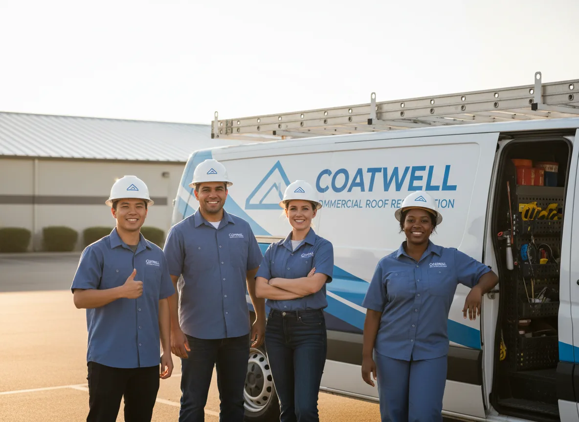 Commercial roof coating company in Coal Valley, IL